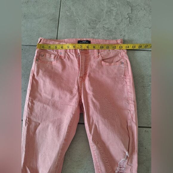 True Religion Pink Halle Mid Rise Super Skinny Jeans Size‎ 26 - Picture 6 of 9